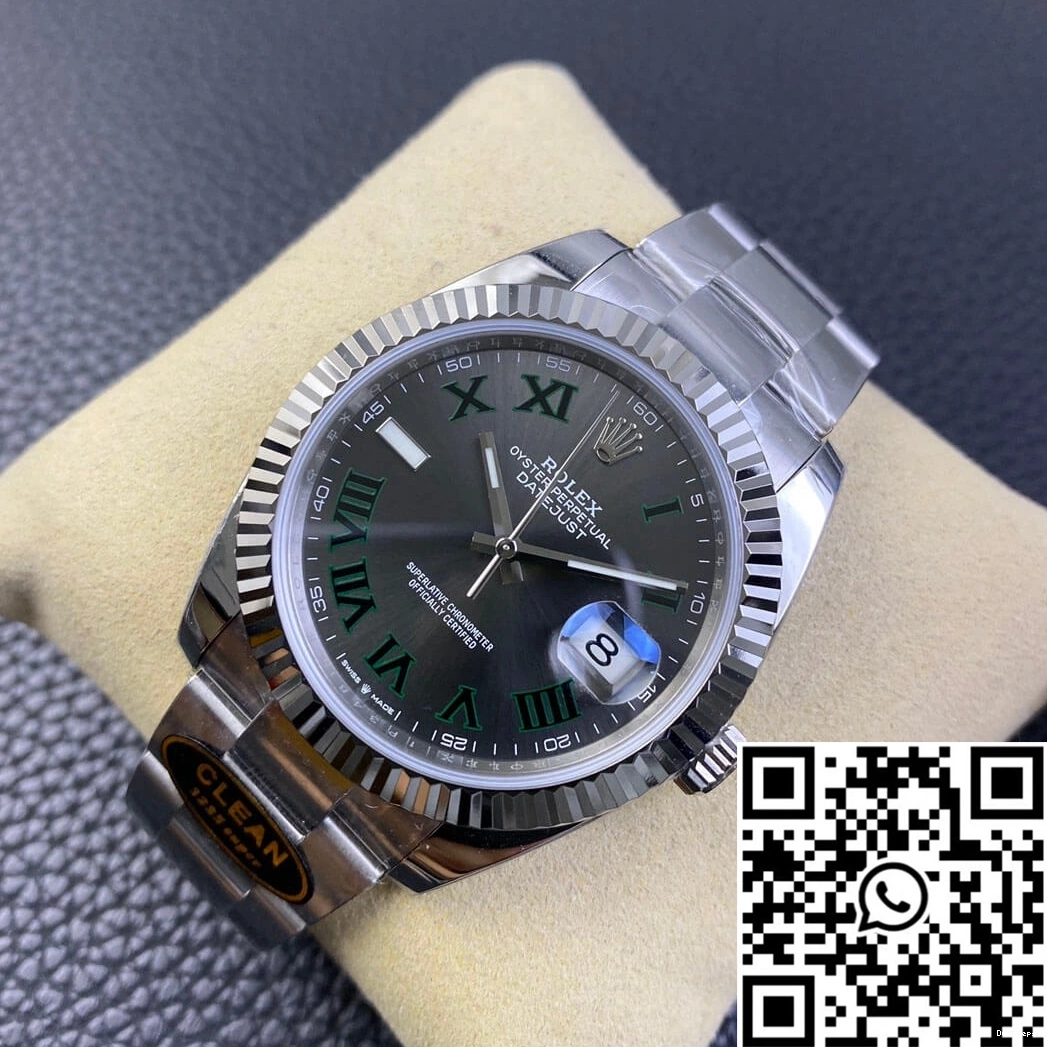 Dial Grey M126334-0021 863 Datejust ModernLook Factory Rolex Clean 0705